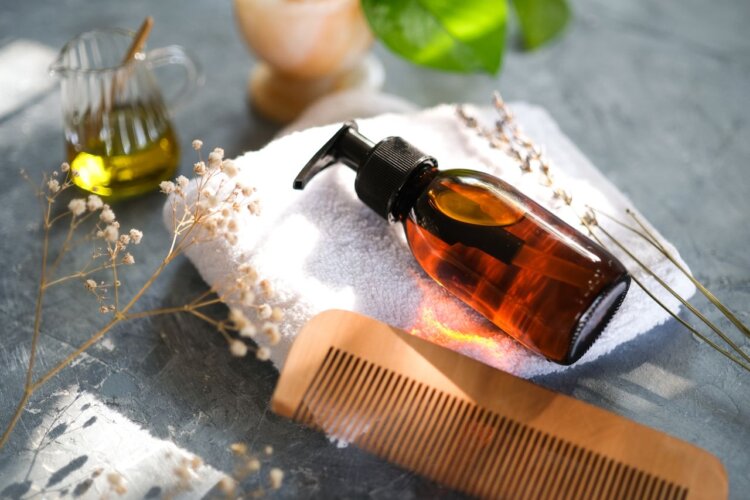 Ingredientes botánicos libres de químicos capilares agresivos