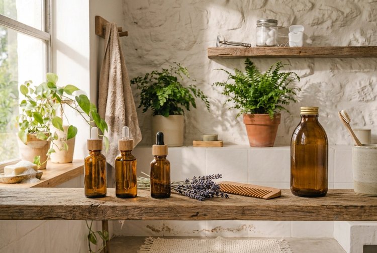 Beneficios de la cosmética capilar casera: cuida tu pelo y el medio ambiente desde casa Frascos de vidrio reutilizables para guardar cosmética capilar casera y ahorrar en el cuidado del cabello